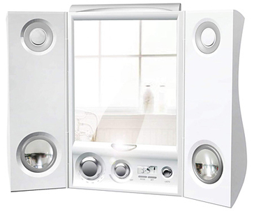 Rock Out In the Shower With A Wireless MP3 Mirror